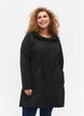 FLASH - Vattenavvisande parka med huva, Black, Model image number 0