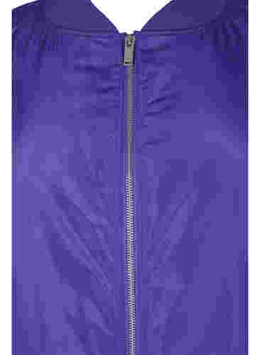 Bomberjacka med dragkedja, Purple Opulence, Packshot image number 2