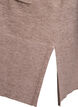 Lång stickad kofta med fickor, Fossil w. TNT Mel. , Packshot image number 4
