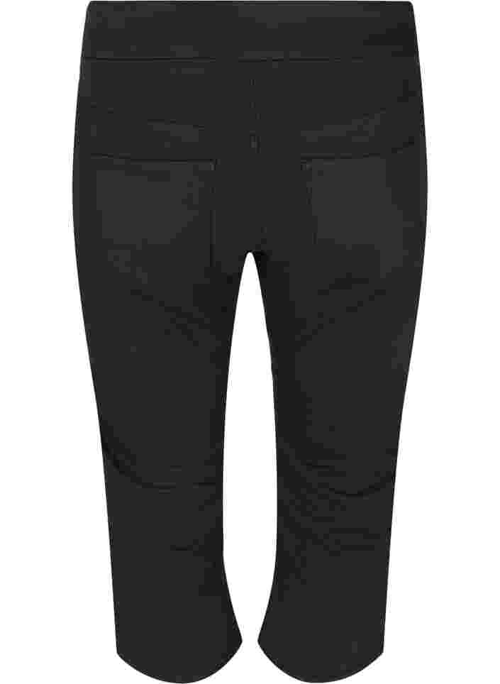Knickers i bomullsblandning med tight passform, Black, Packshot image number 1