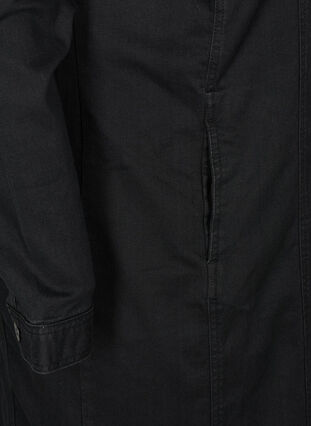 Denimklänning, Black, Packshot image number 3
