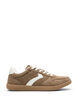 Sneakers i mockaimitation, Brun, Packshot image number 0
