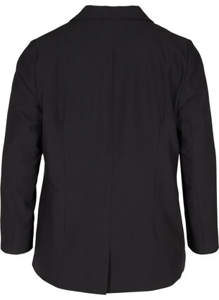Blazer med fickor och knappar, Black, Packshot image number 1