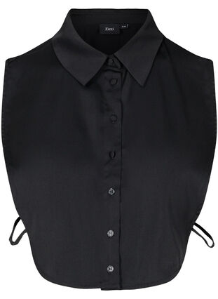 Lös klassisk skjortkrage, Black, Packshot image number 0
