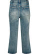 Kiana l&auml;tt slitna jeans med rak passform, Bl&aring;, Packshot image number 1