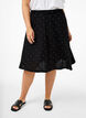 2-pack kjol i viskos, Svart, Model image number 1