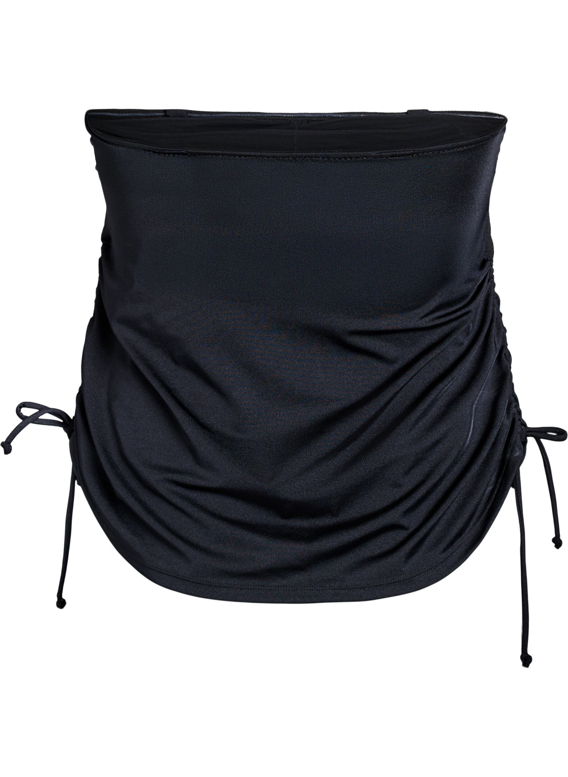 Zizzi Tankini med urtagbara kupor och justerbara sidor, Svart, Packshot image number 2