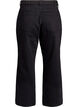 L&ouml;sa jeans med croppad l&auml;ngd, Svart, Packshot image number 1