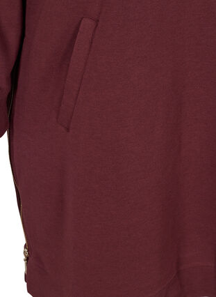Sweatshirtklänning med fickor och slits, Port Royal, Packshot image number 3