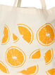 Tygv&auml;ska med tryck, Orange, Packshot image number 2