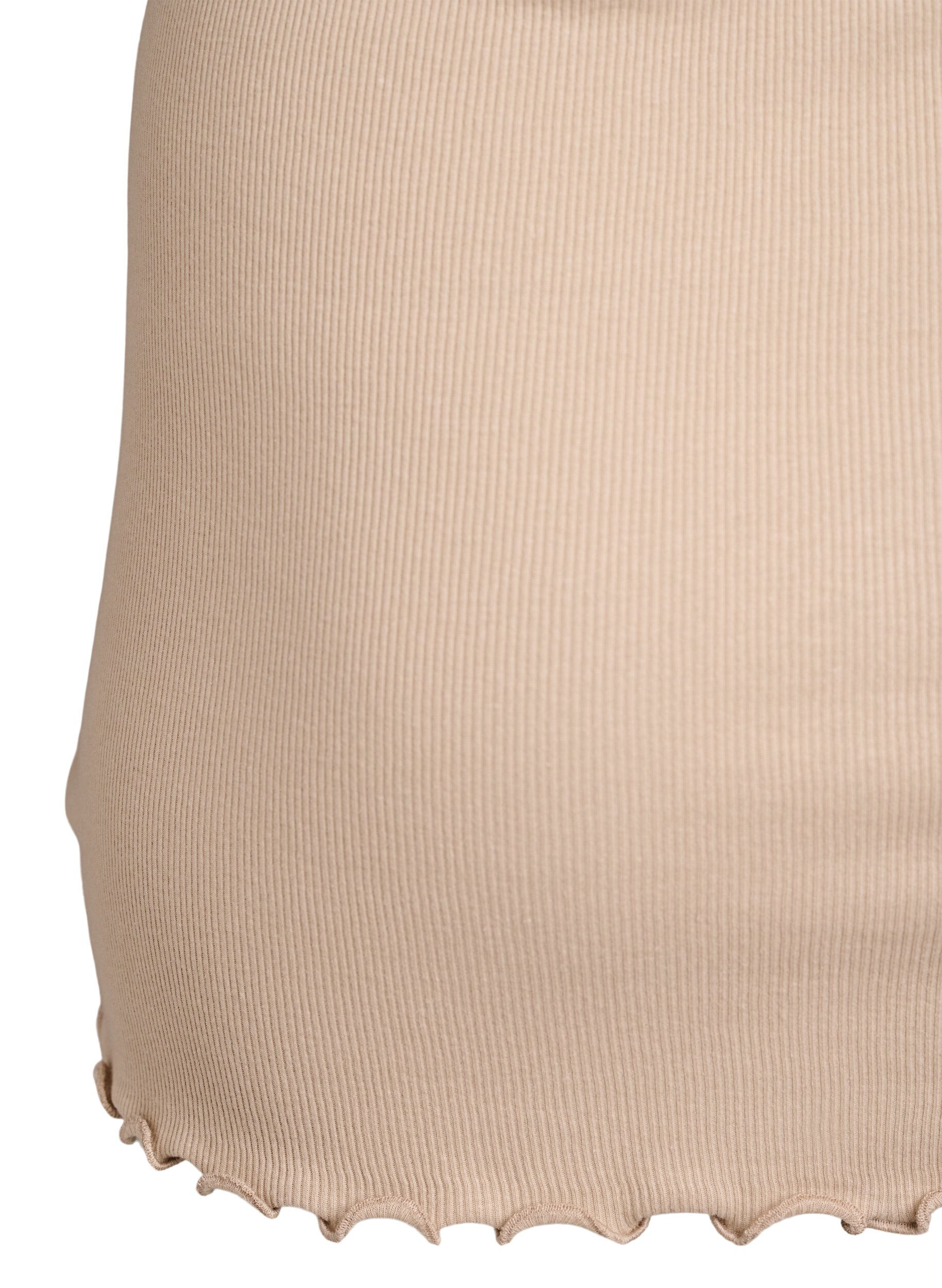 ZizziTopp med spetskant, Beige, Packshot image number 3