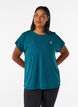 Enf&auml;rgad tr&auml;nings-T-shirt, Gr&ouml;n, Model image number 0