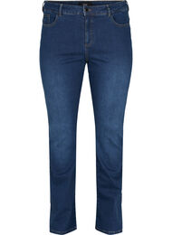 Ellen bootcut-jeans med h&ouml;g midja, Bl&aring;