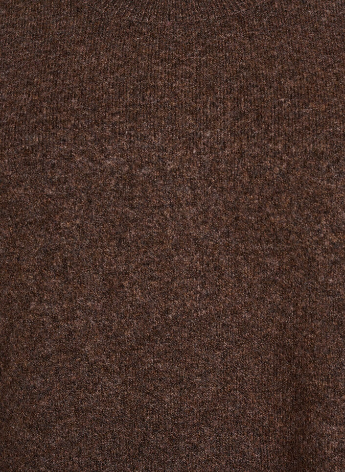 Stickad väst med ribbade kanter, Grön, Packshot image number 2