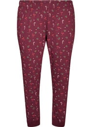M&ouml;nstrade pyjamasbyxor, M&ouml;rk Bordeaux