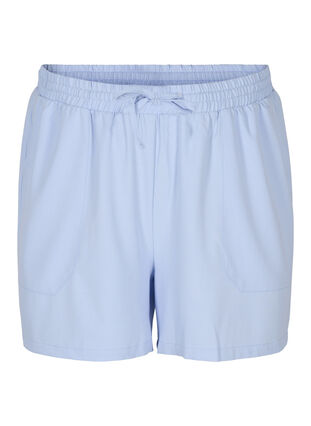 Shorts med lös passform och fickor, Xenon Blue, Packshot image number 0