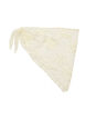 Trekantig spets&shy;sjal, Beige, Packshot image number 0