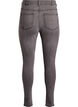 Amy jeans med h&ouml;g midja och supersmal passform, Gr&aring;, Packshot image number 1