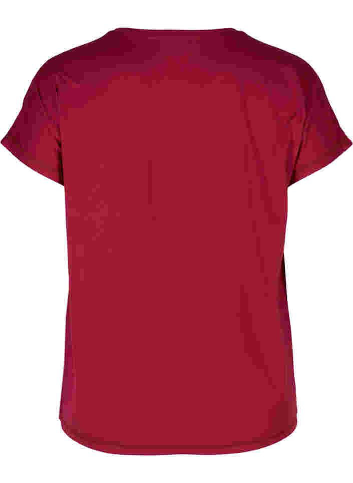 T-shirt, Beet Red, Packshot image number 1