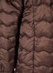 Quiltad jacka, Brun, Packshot image number 3