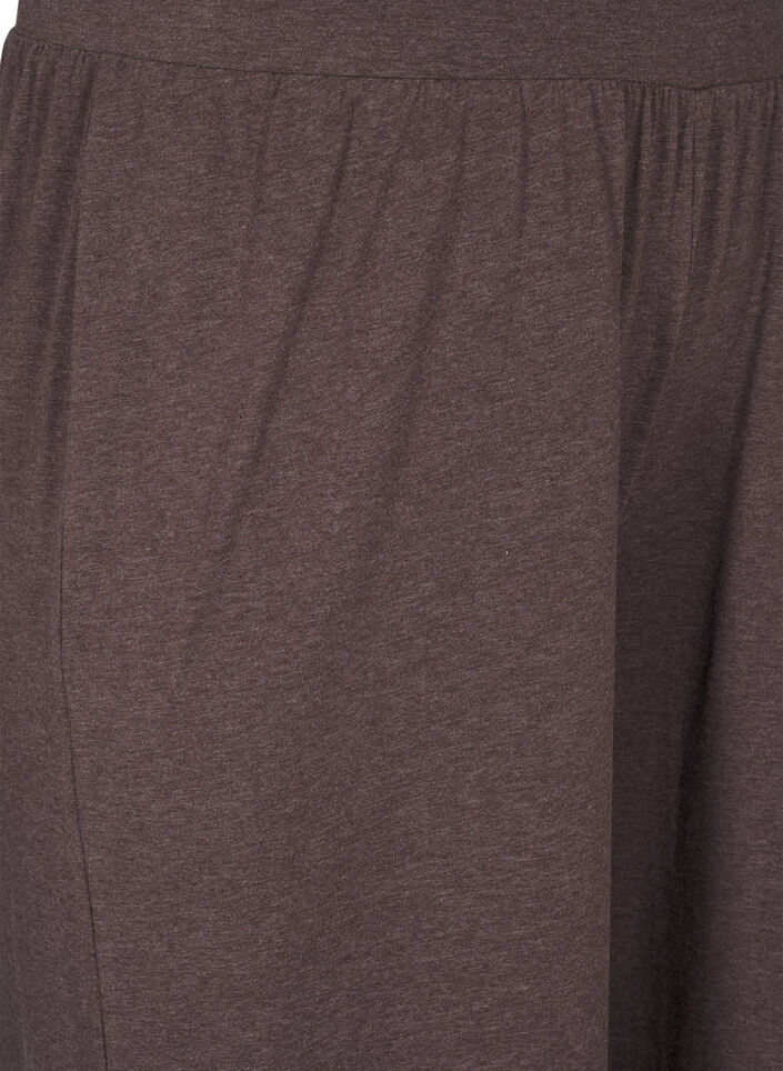 Jerseybyxor med raka ben och hög midja, Bracken Mel., Packshot image number 2