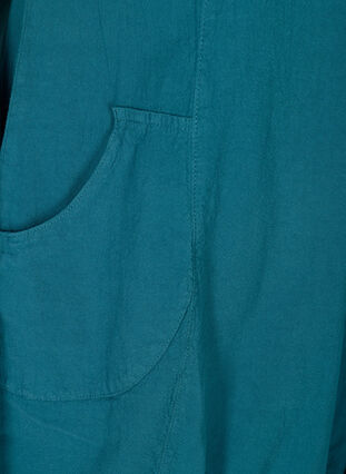 Klänning med fickor , Blue Coral, Packshot image number 3