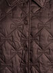 L&auml;tt vadderad jacka med dekorativ quiltning, Brun, Packshot image number 2
