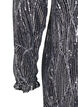 Långärmad paljettklänning med mönster, Silver Sequins, Packshot image number 3