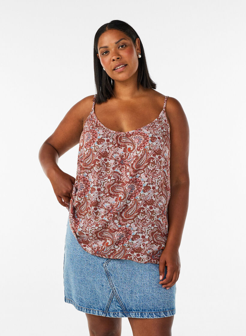 Linne i viskos, Rosa, Model image number 0