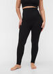 Shapeleggings med hög midja, Black, Model image number 3