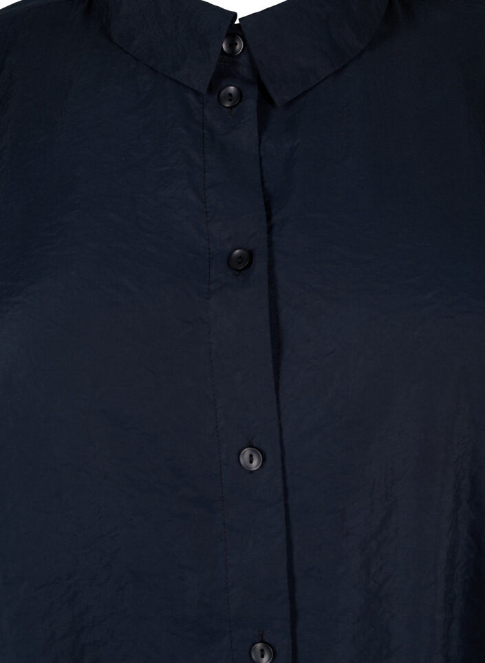 Långärmad skjorta i TENCEL™ Modal, Black, Packshot image number 2