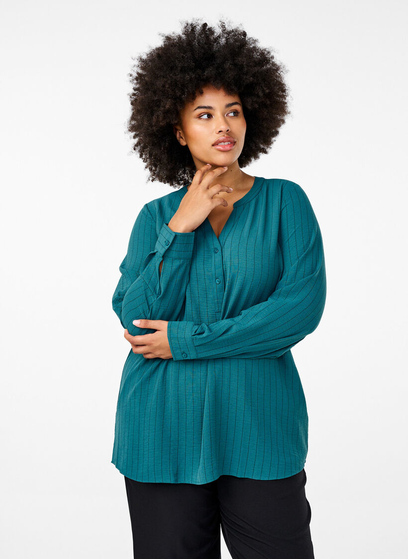 Randidat skjorta, Gr&ouml;n, Model image number 0