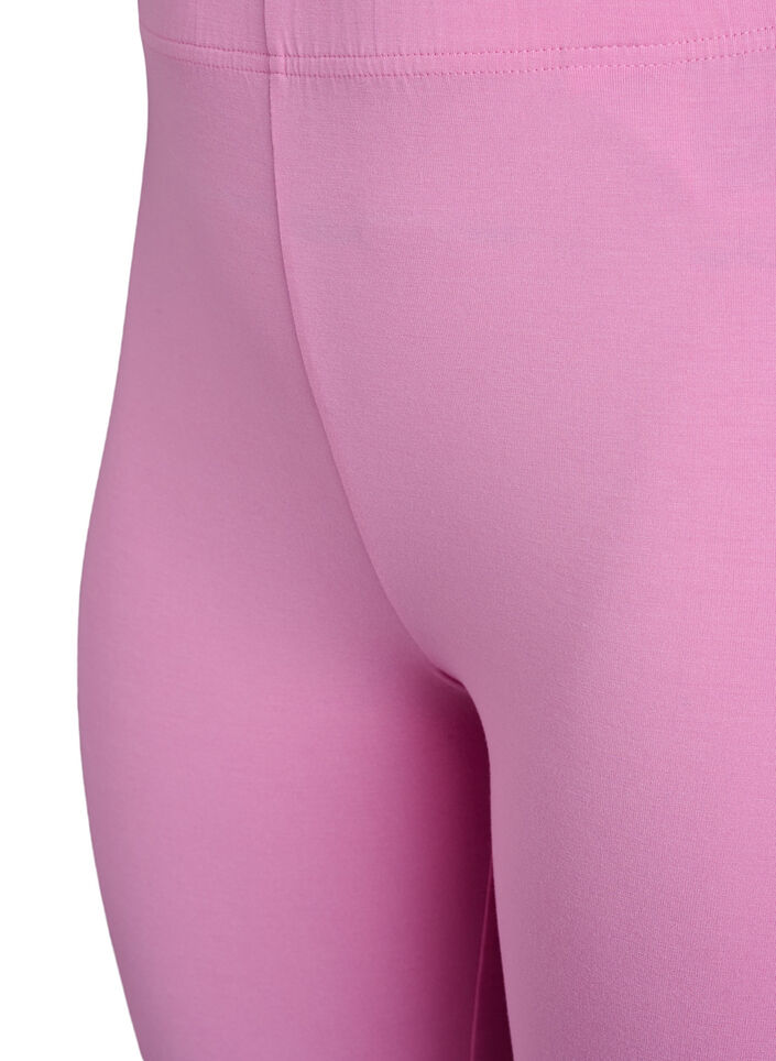 Basleggings i viskos med 3/4-delsl&auml;ngd, Rosa, Packshot image number 2