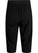 Capribyxor i bomull, Svart, Packshot image number 1