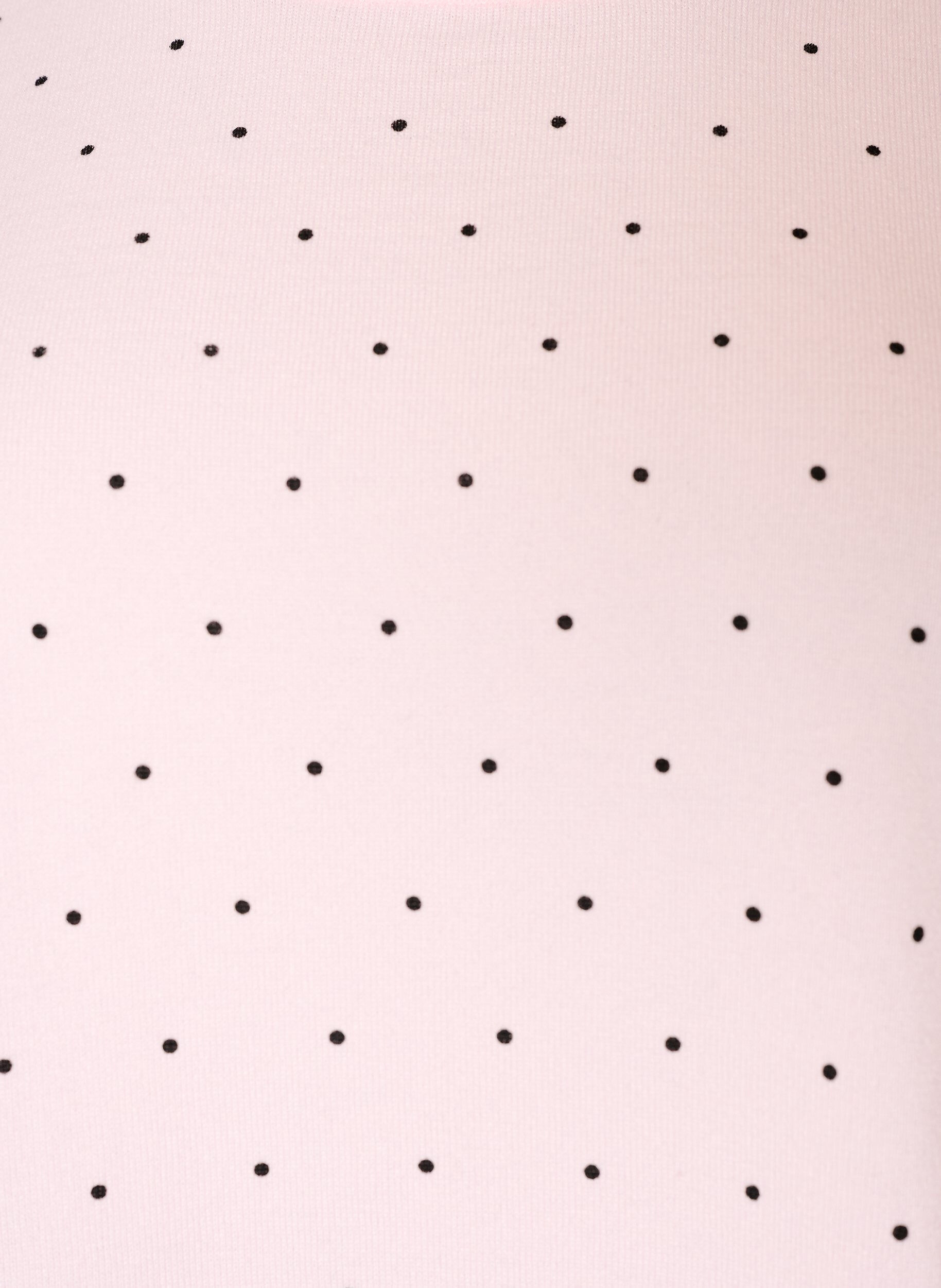 ZizziStickad blus med sm&aring; prickar, Rosa, Packshot image number 2