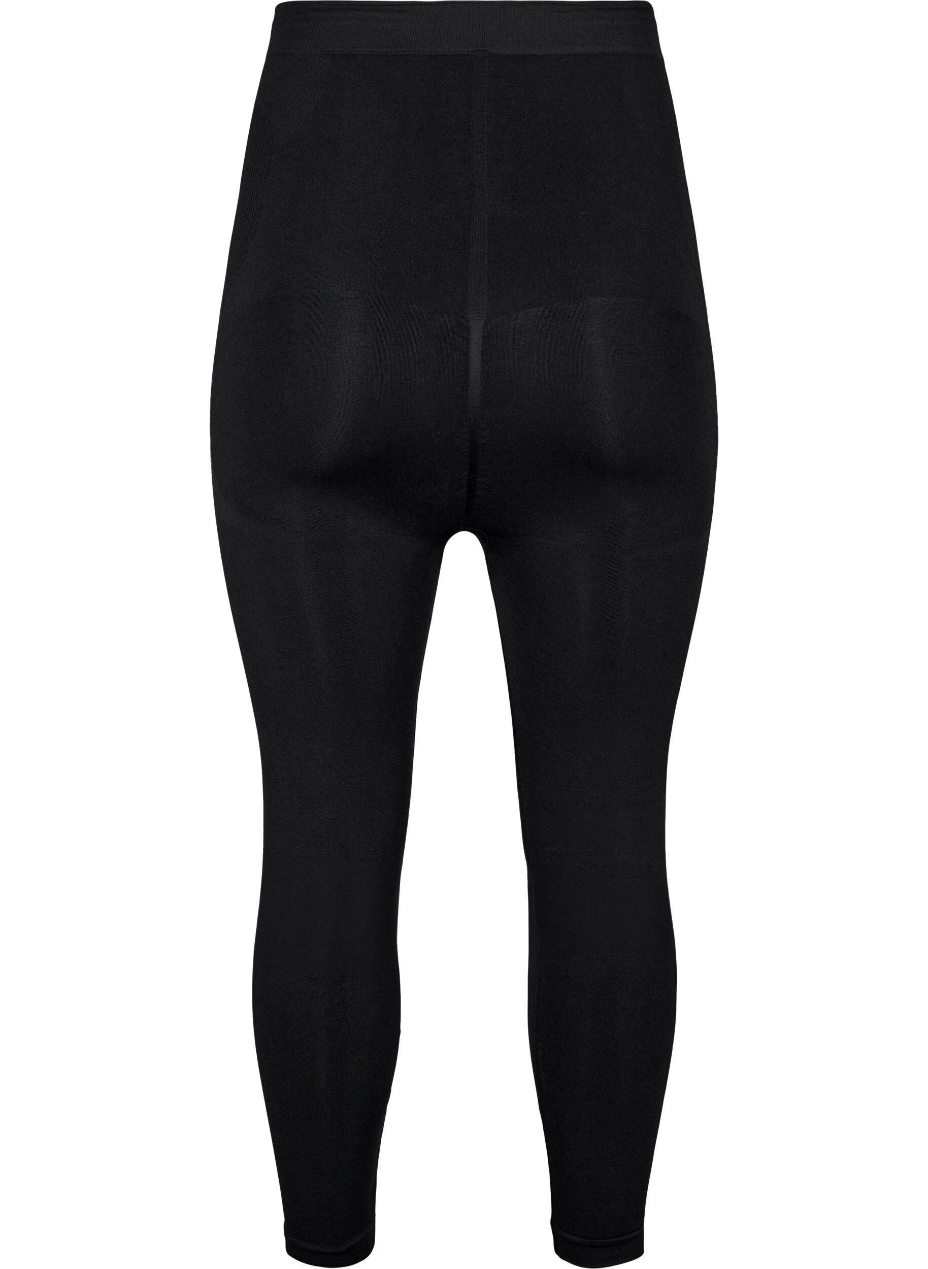 Zizzi Shapewear-leggings med h&ouml;g midja, Svart, Packshot image number 1