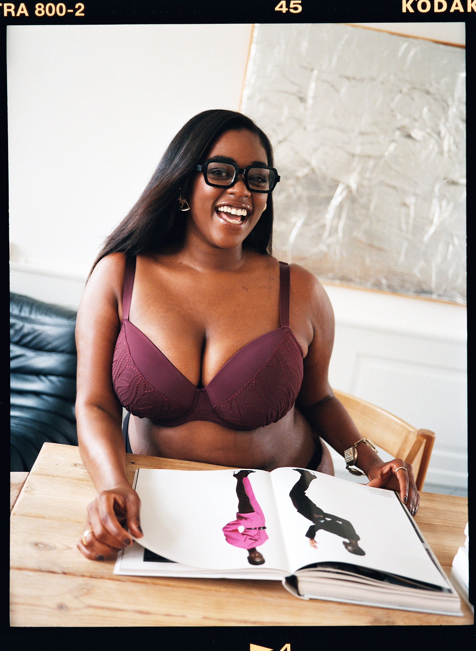 Zizzi Formpressad BH med spets och draperade detaljer, R&ouml;d, Image image number 0