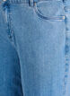 Jeans med vida ben och h&ouml;g midja, Bl&aring;, Packshot image number 2