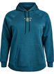 Huvtr&ouml;ja med broderat motiv framtill, Gr&ouml;n, Packshot image number 0