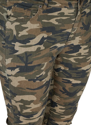 Mönstrade Amy Jeans, Camouflage, Packshot image number 2