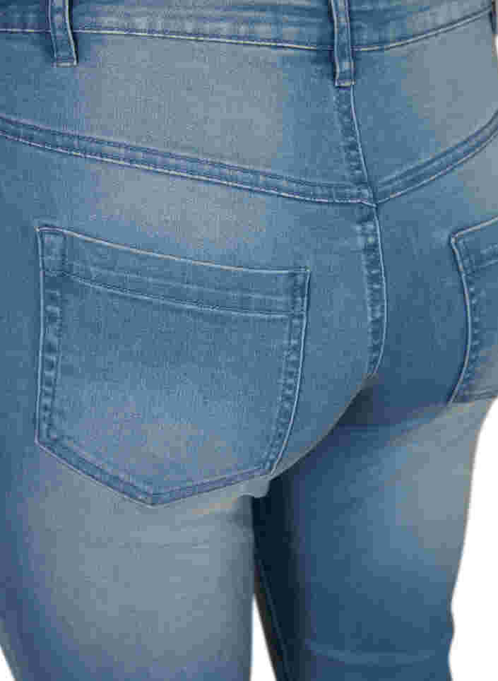 Slim fit Emily capri-jeans, Light blue denim, Packshot image number 3