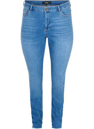 Bea jeans med extra hög midja, Blue denim