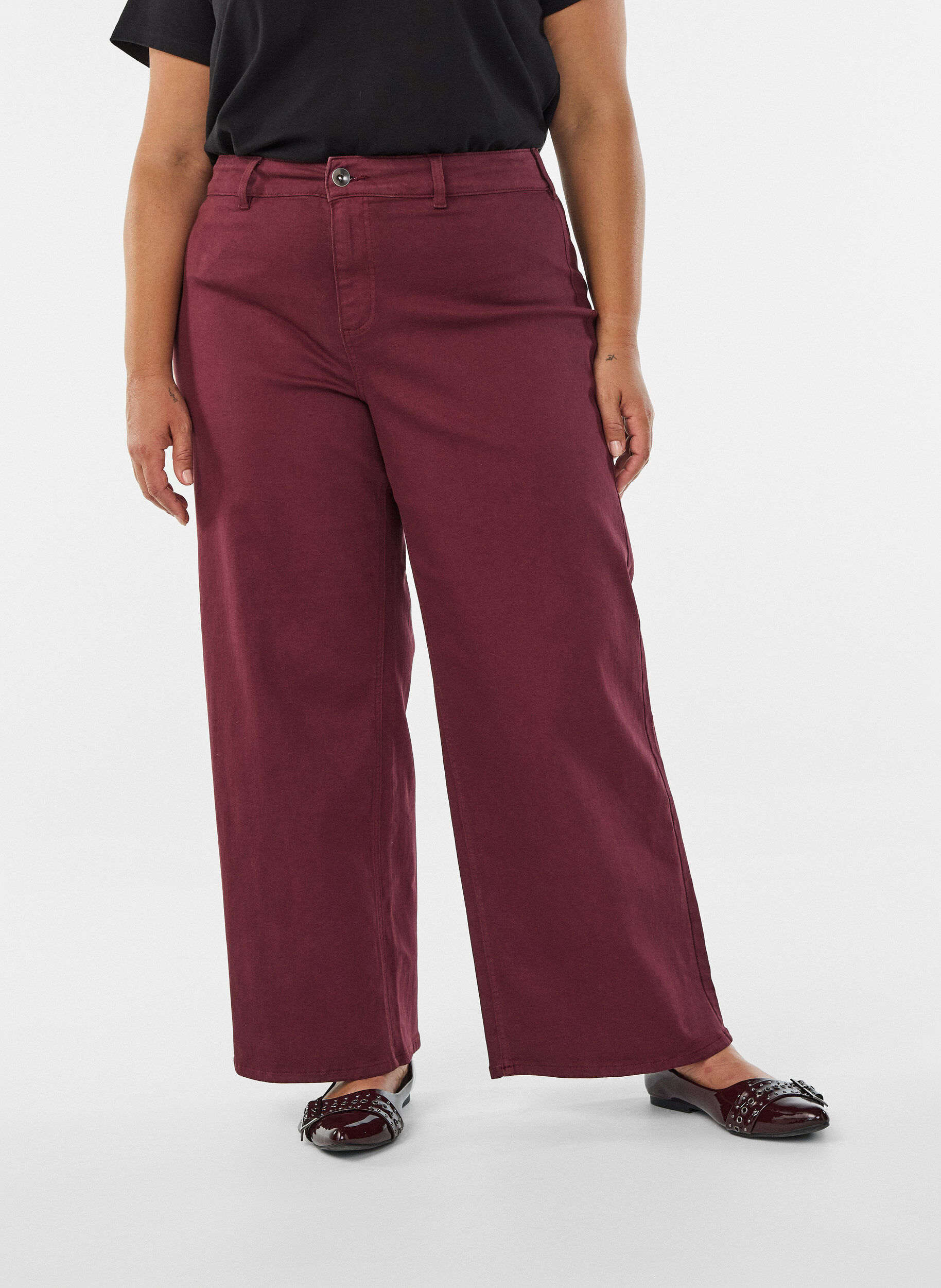 Zizzi FLASH - Vida jeans, Fig, Model image number 2