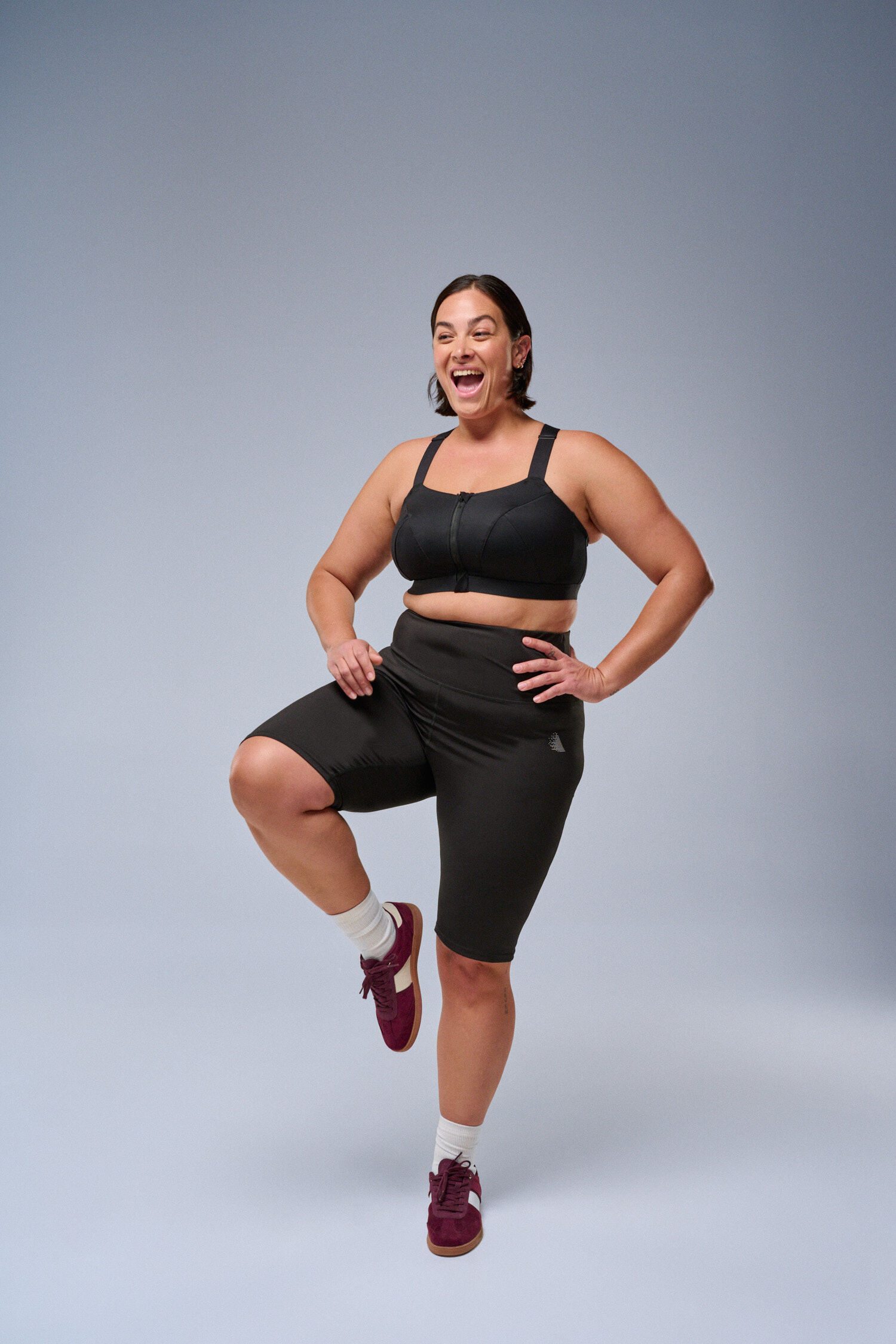 Zizzi Sport-bh med h&ouml;g support, , Model