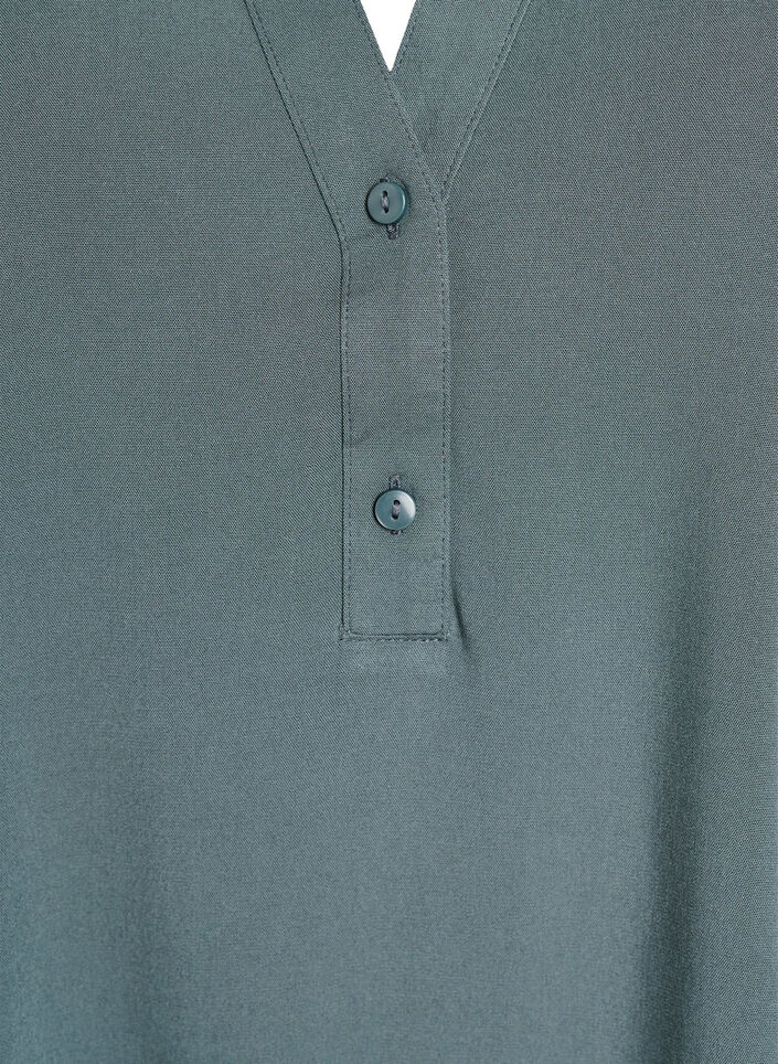 FLASH &ndash; &Auml;rml&ouml;s viskosblus, Gr&ouml;n, Packshot image number 2