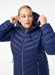 L&auml;ttviktsjacka med huva, Bl&aring;, Model image number 3