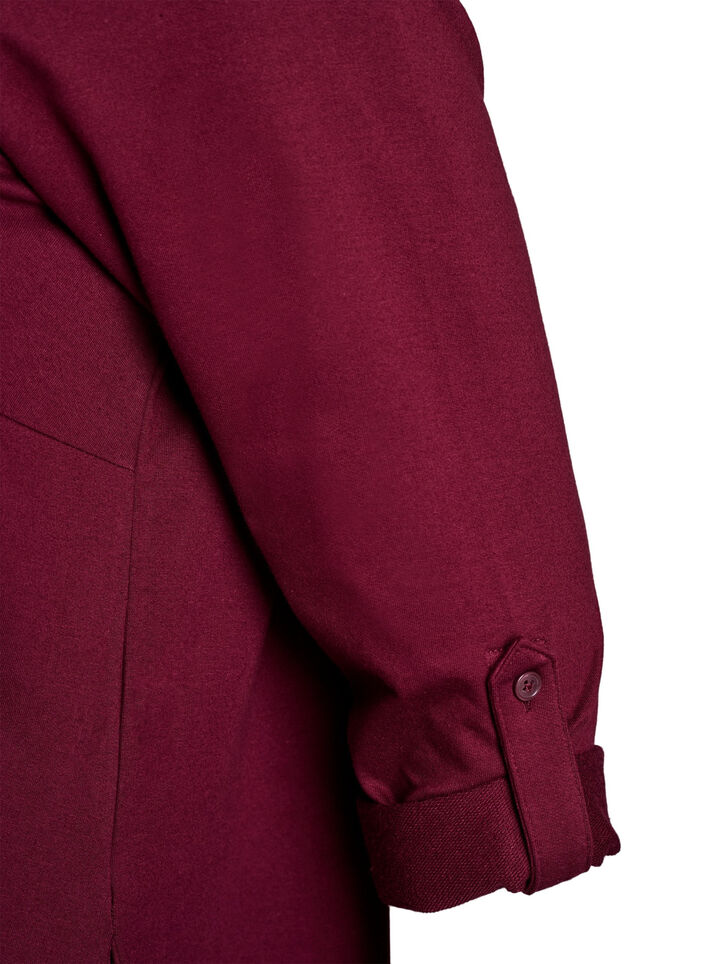Ballongkl&auml;nning med fickor, M&ouml;rk Bordeaux, Packshot image number 3