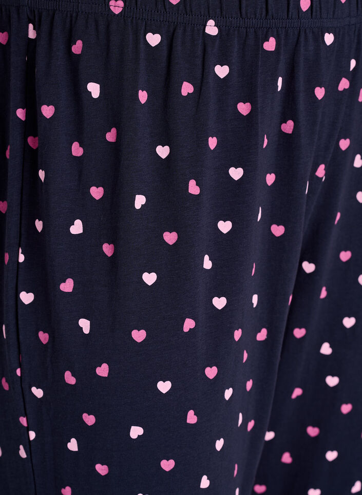 M&ouml;nstrade pyjamasbyxor, Bl&aring;, Packshot image number 2