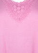 Ärmlös topp med spets, Rosebloom, Packshot image number 2