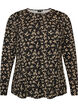 L&aring;ng&auml;rmad blus, Svart, Packshot image number 0